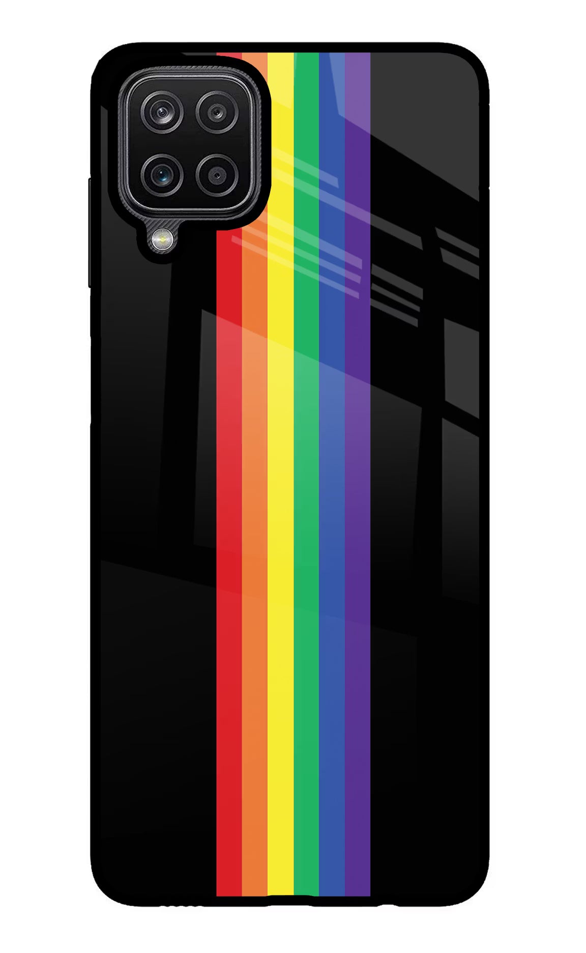 Pride Samsung M12/F12 Glass Case Back Cover by Casekaro