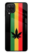 Weed Flag Samsung M12/F12 Glass Case