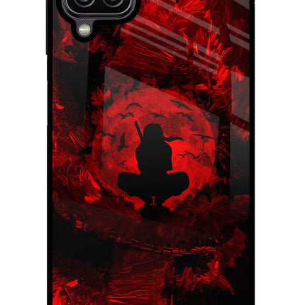 Itachi Uchiha Samsung M12/F12 Glass Case