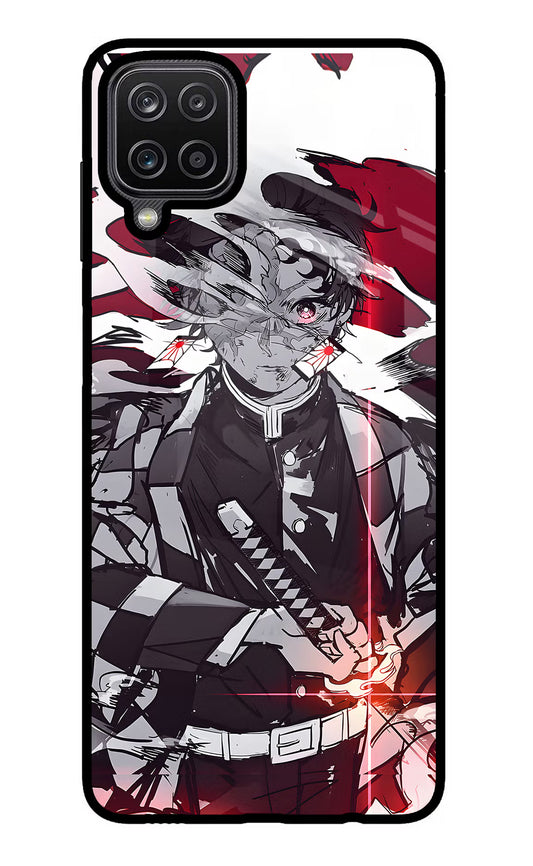 Demon Slayer Samsung M12/F12 Glass Case