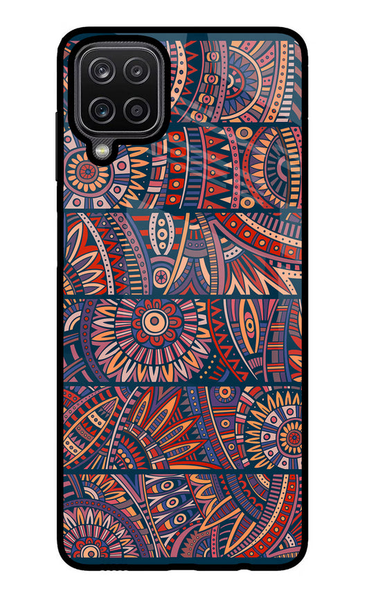 African Culture Design Samsung M12/F12 Glass Case