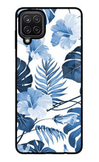 Fabric Art Samsung M12/F12 Glass Case
