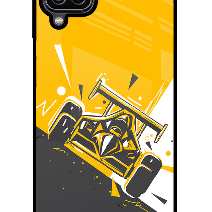 Track King Samsung M12/F12 Glass Case