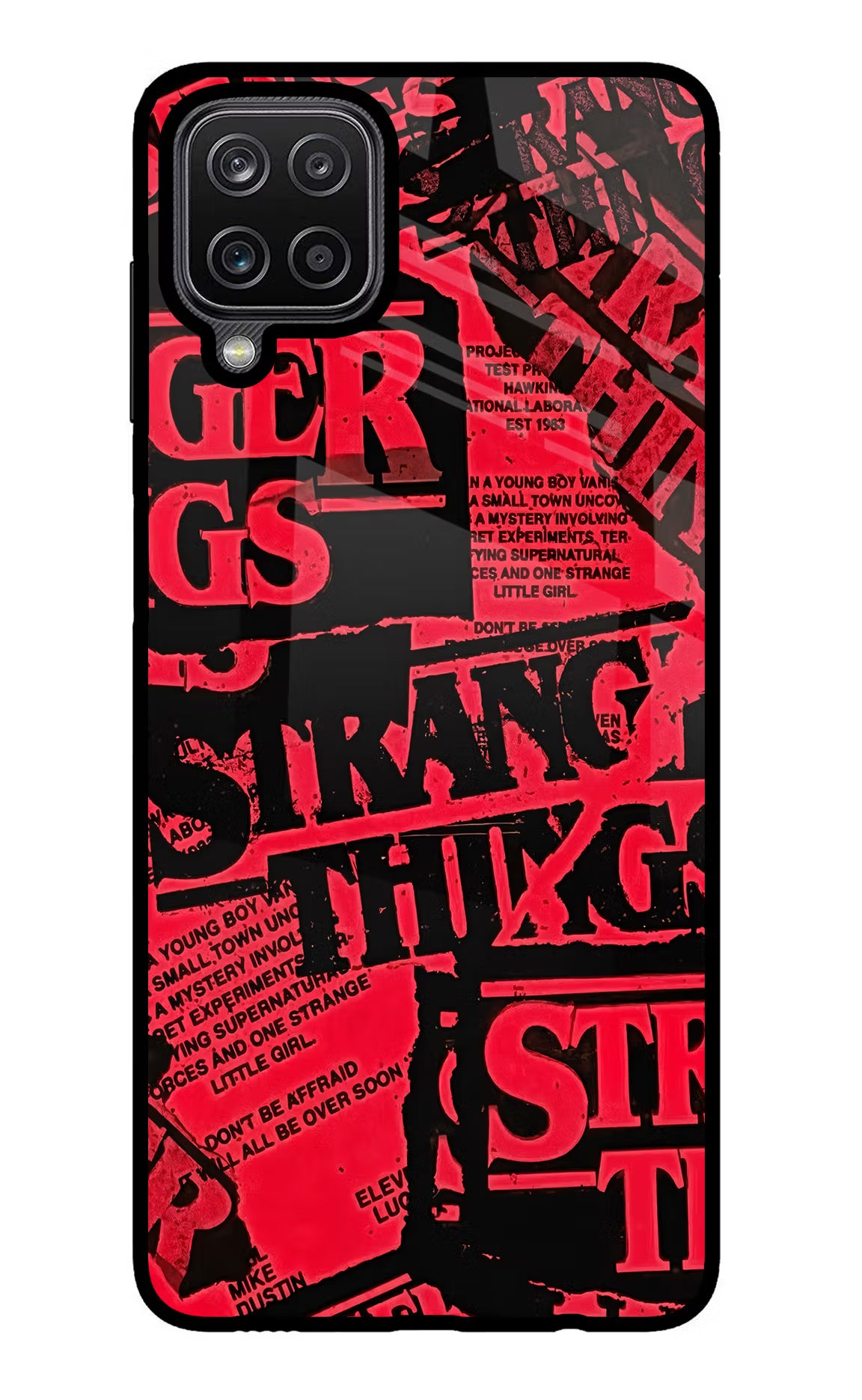 Ordinary Things Samsung M12/F12 Glass Case Back Cover by Casekaro