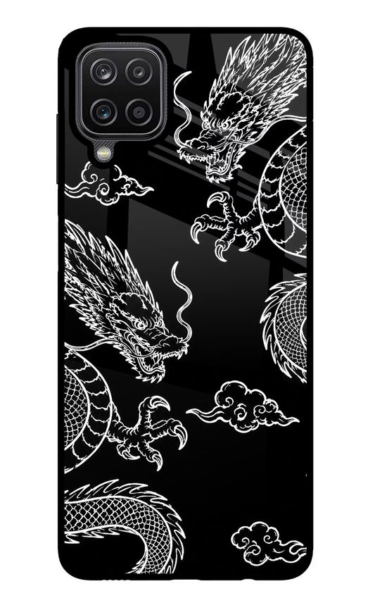 Twin Dragons Samsung M12/F12 Glass Case