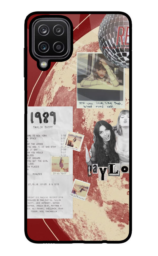Taylor Swift Samsung M12/F12 Glass Case
