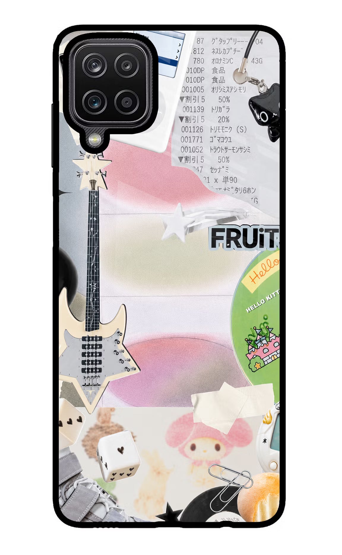 Softcore case Samsung M12/F12 Glass Case