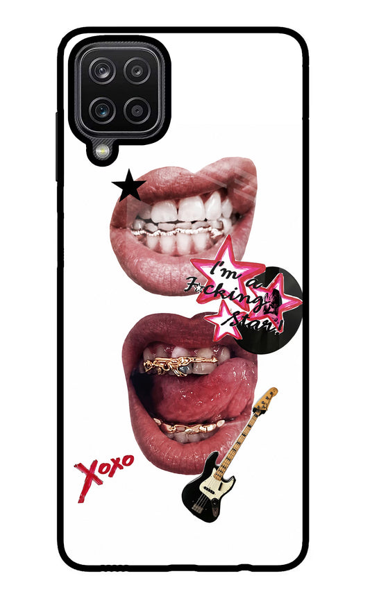 Rockstar Samsung M12/F12 Glass Case