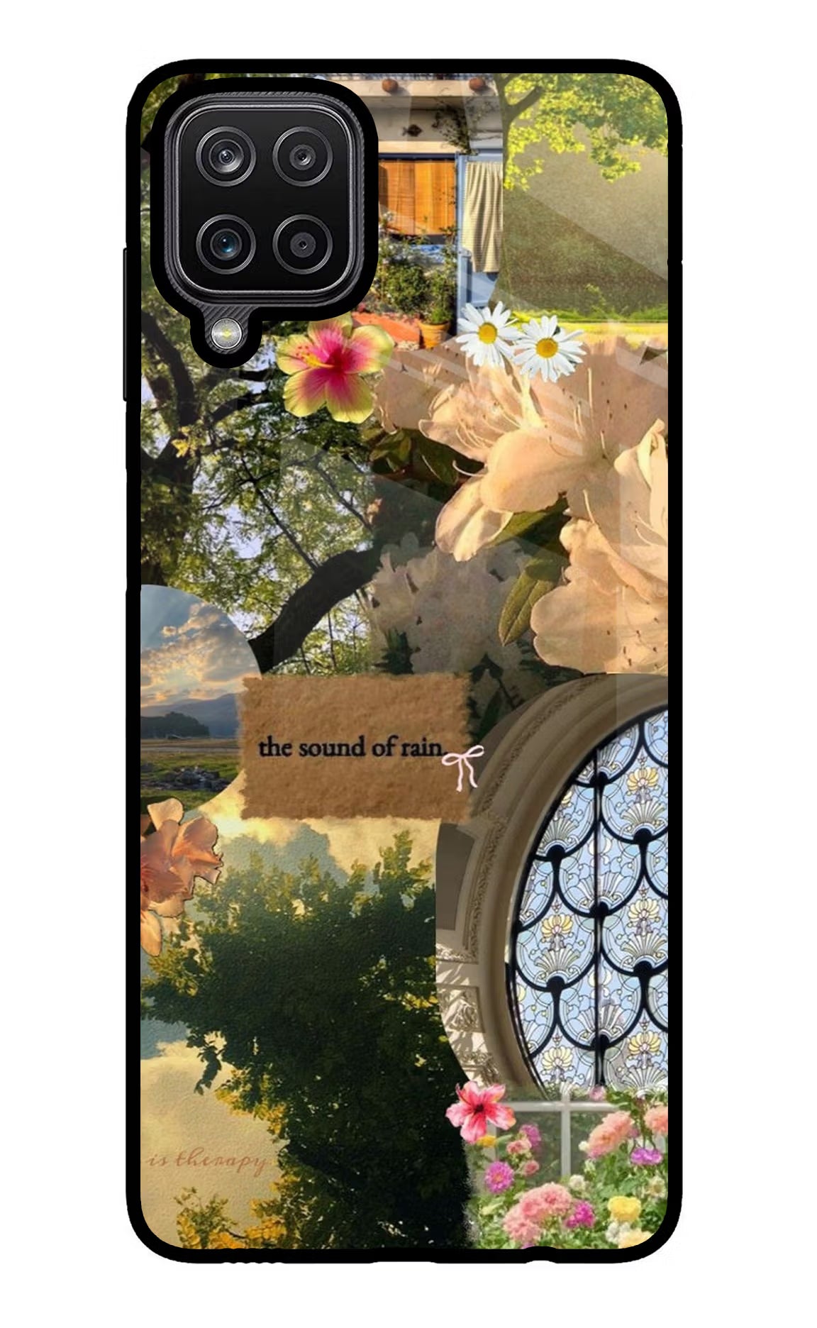 Rain Samsung M12/F12 Glass Case