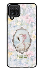 Pretty Mind Pretty Soul Samsung M12/F12 Glass Case