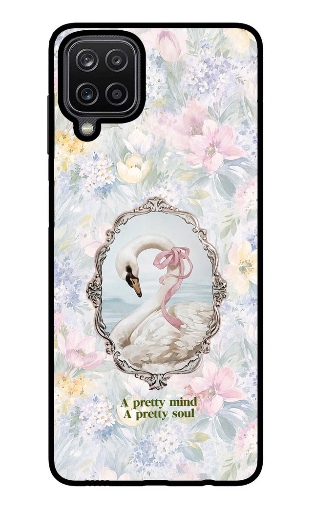 Pretty Mind Pretty Soul Samsung M12/F12 Glass Case