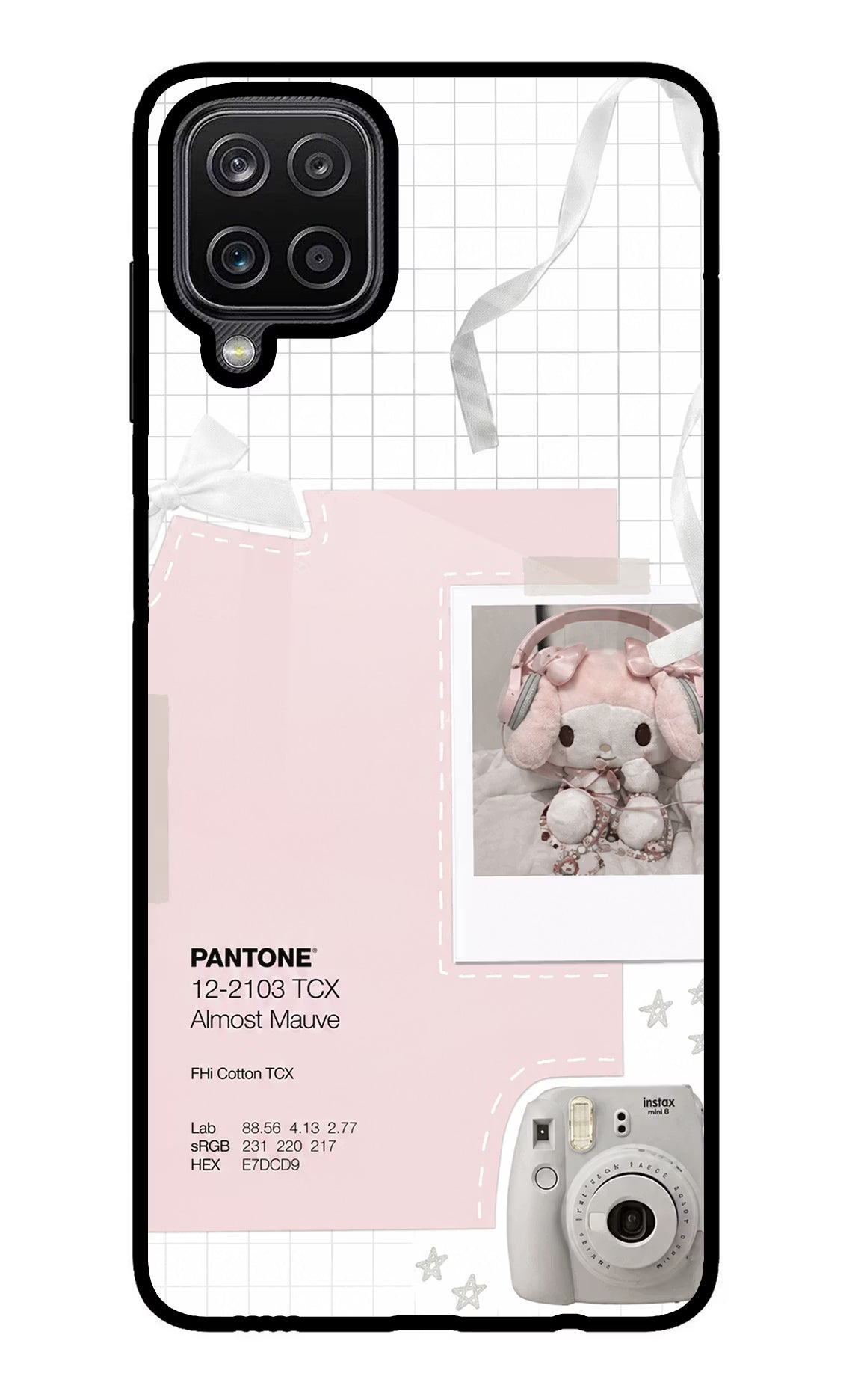 Pantone Asthetic Samsung M12/F12 Glass Case