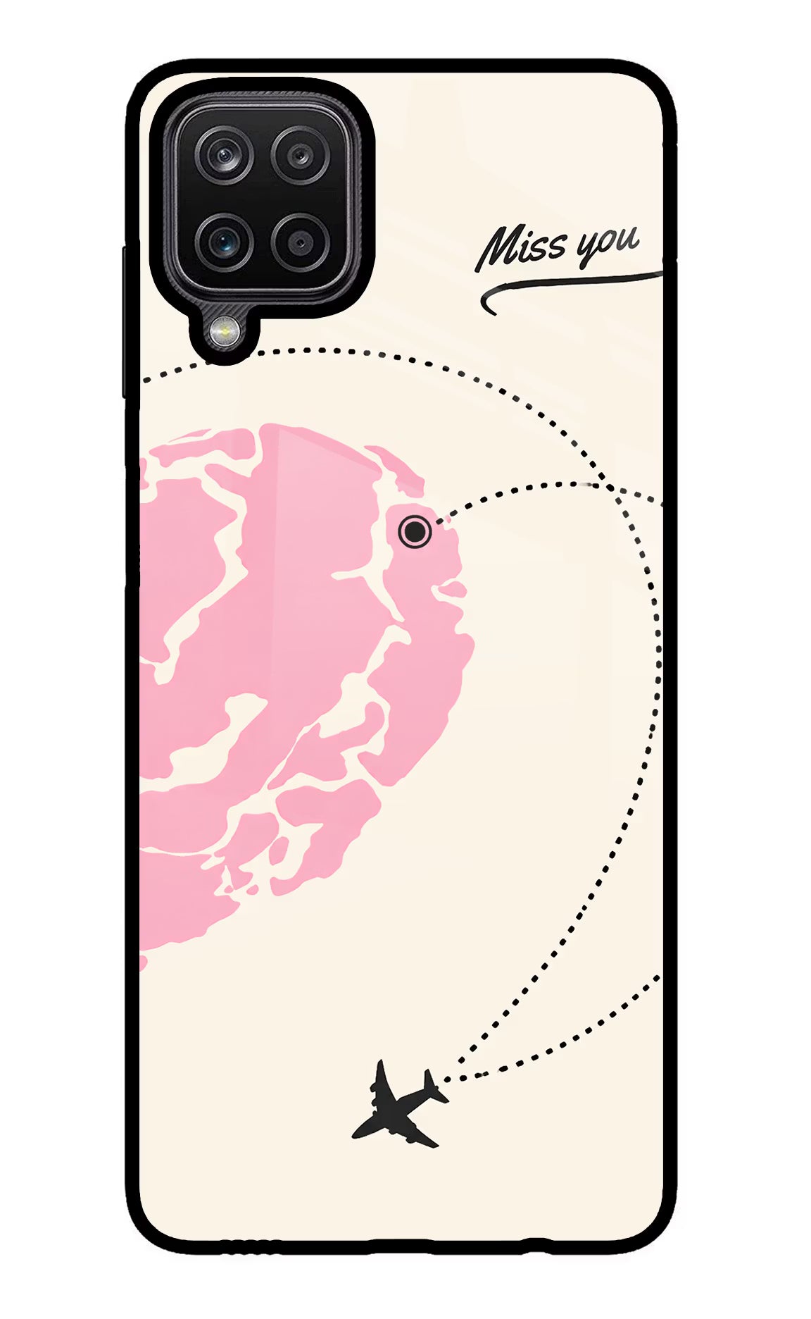 Miss Orbit Samsung M12/F12 Glass Case