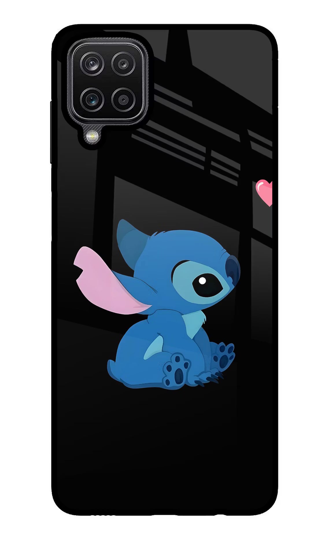 Stitch Crush Samsung M12/F12 Glass Case