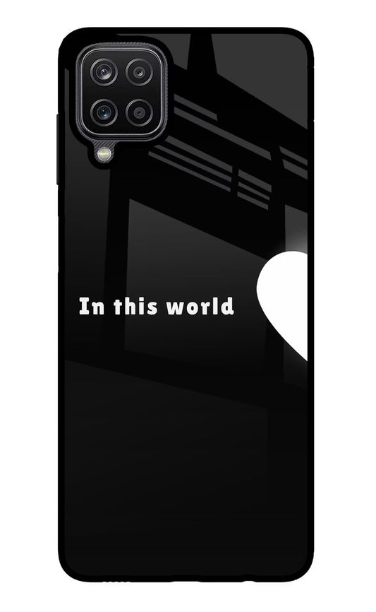 This World Samsung M12/F12 Glass Case