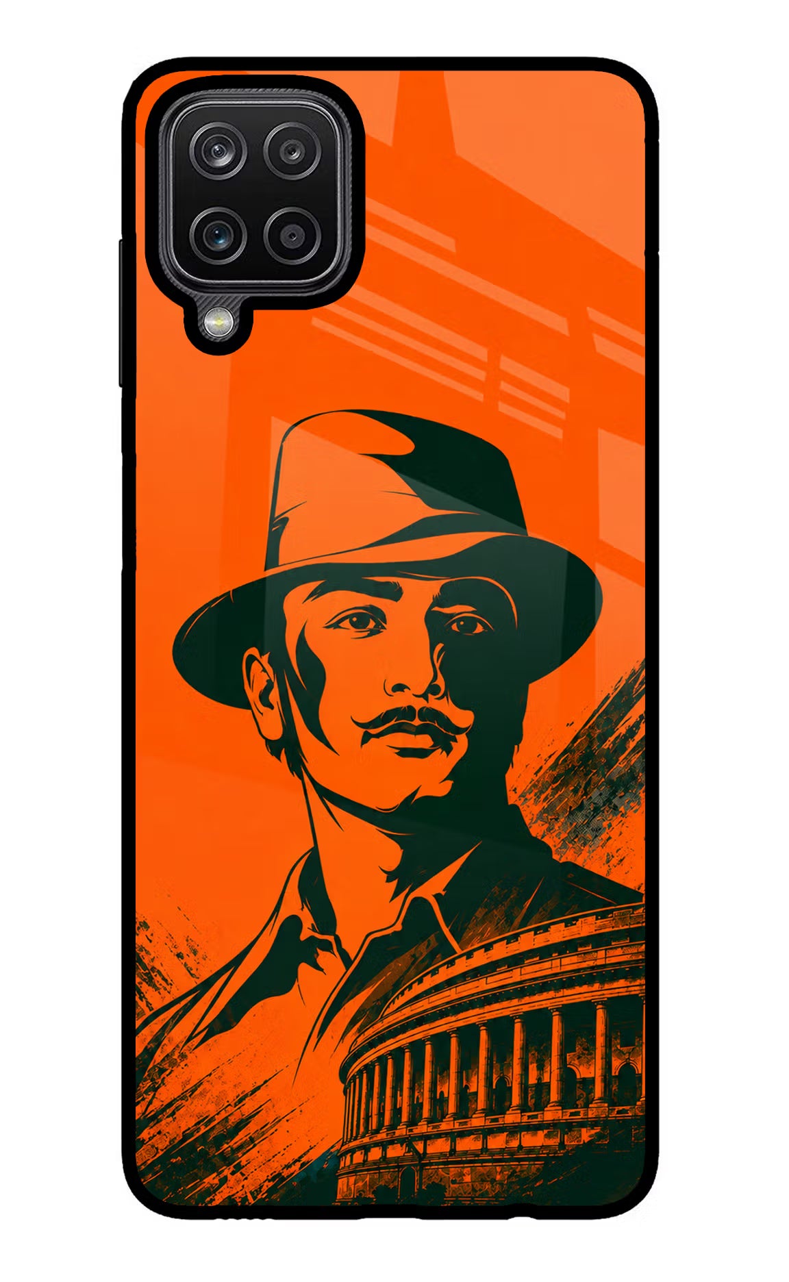 Bhagat Singh Legacy Samsung M12/F12 Glass Case