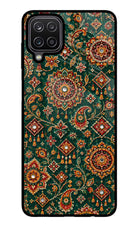 Green Pataka Samsung M12/F12 Glass Case