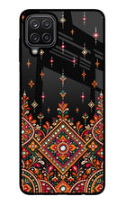 Noir Mehfil Samsung M12/F12 Glass Case