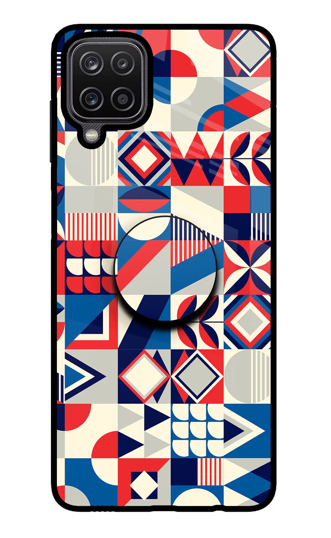 Colorful Pattern Samsung M12/F12 Pop Case by Casekaro