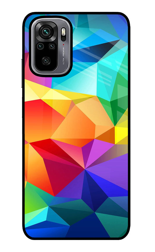 Abstract Pattern Redmi Note 10/10S Glass Case