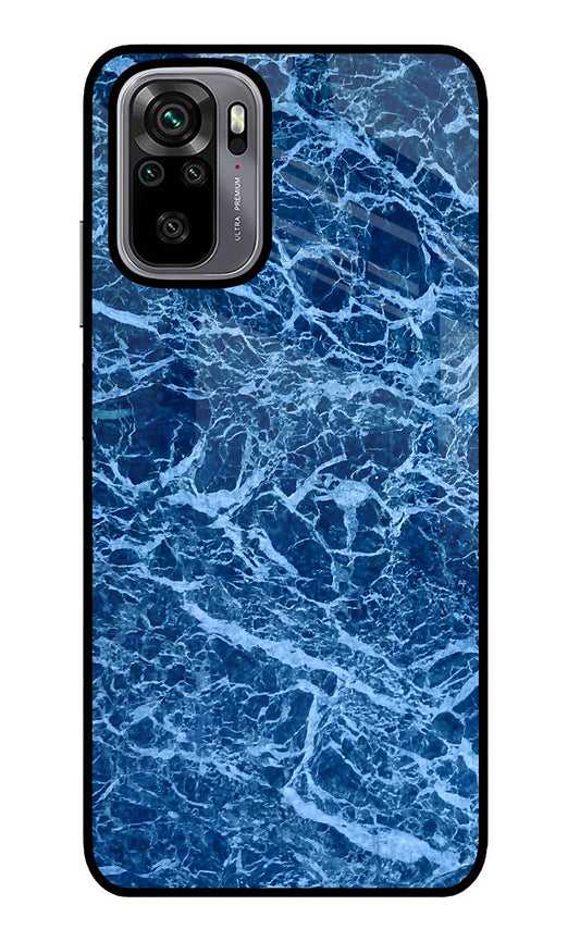 Blue Marble Redmi Note 10/10S Glass Case