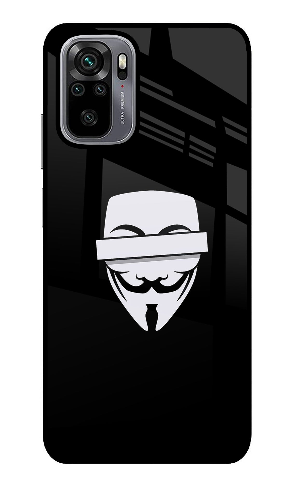 Anonymous Face Redmi Note 10/10S Back Cover