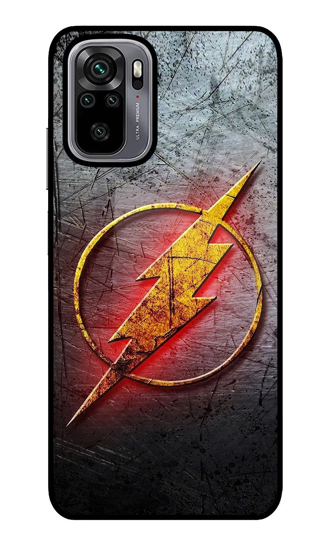 Flash Redmi Note 10/10S Glass Case Back Cover by Casekaro