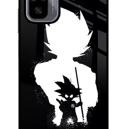 Goku Shadow Redmi Note 10/10S Glass Case