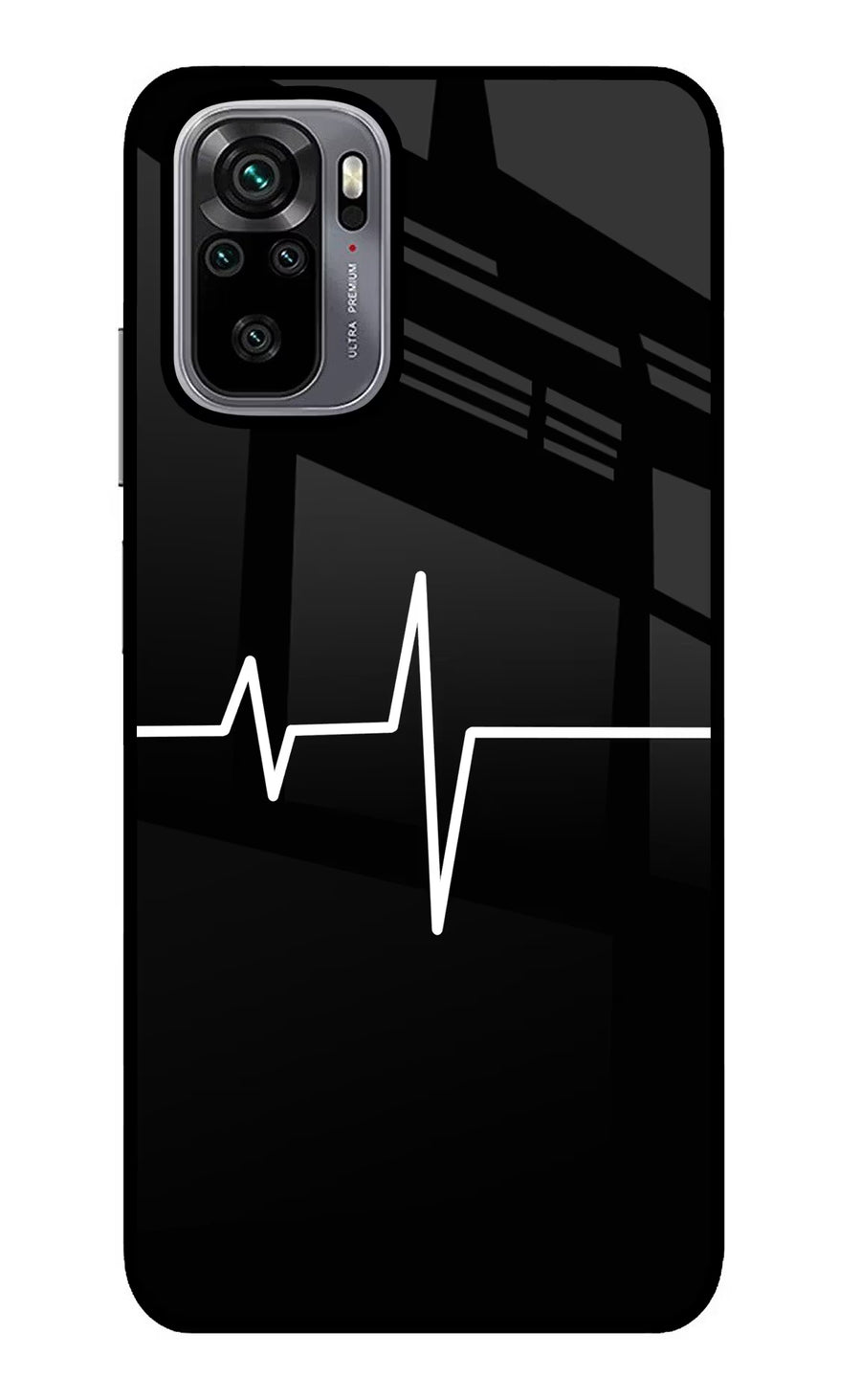 Heart Beats Redmi Note 10/10S Back Cover, Metal case