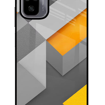 Abstract Redmi Note 10/10S Glass Case Back Cover by Casekaro