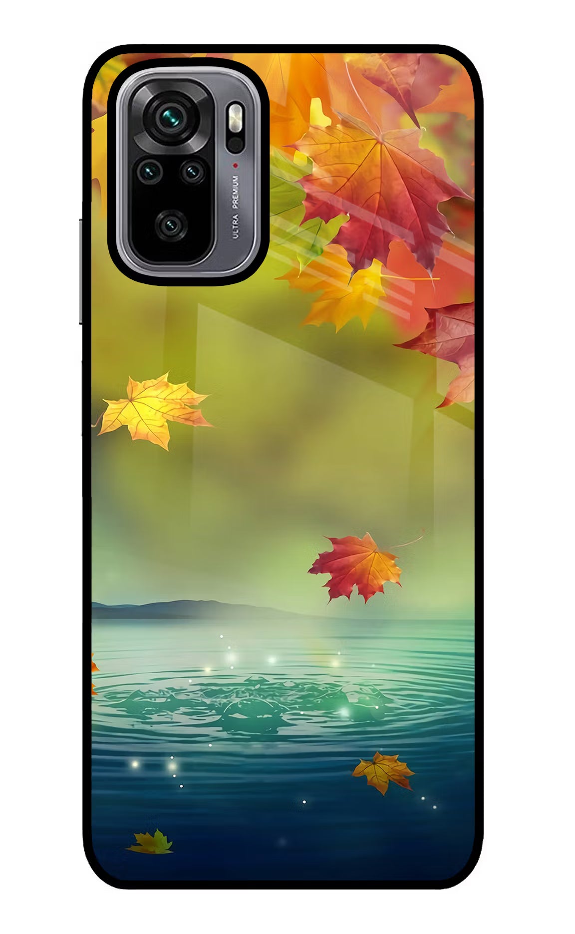 Flowers Redmi Note 10/10S Glass Case Back Cover by Casekaro