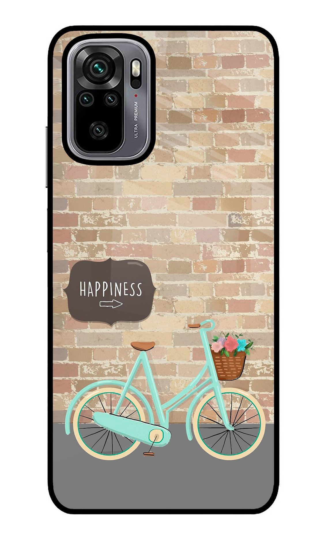 Happiness Artwork Redmi Note 10/10S Back Cover