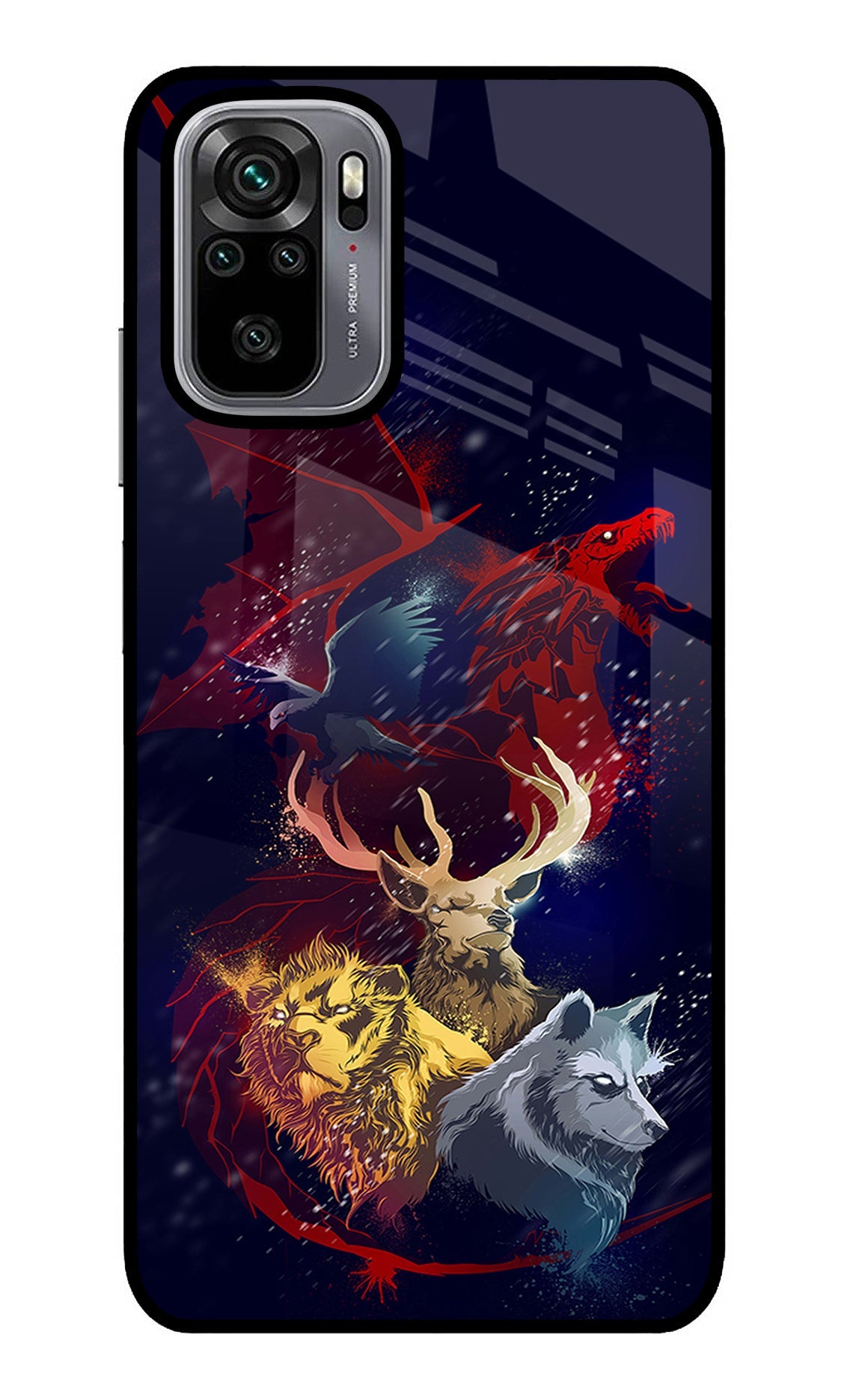 Game Of Thrones Redmi Note 10/10S Glass Case