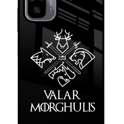 Valar Morghulis | Game Of Thrones Redmi Note 10/10S Glass Case