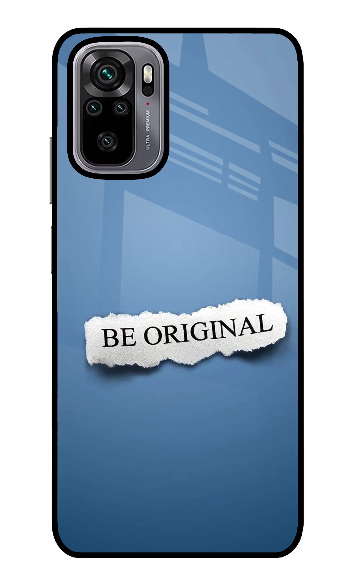 Be Original Redmi Note 10/10S Glass Case Back Cover by Casekaro