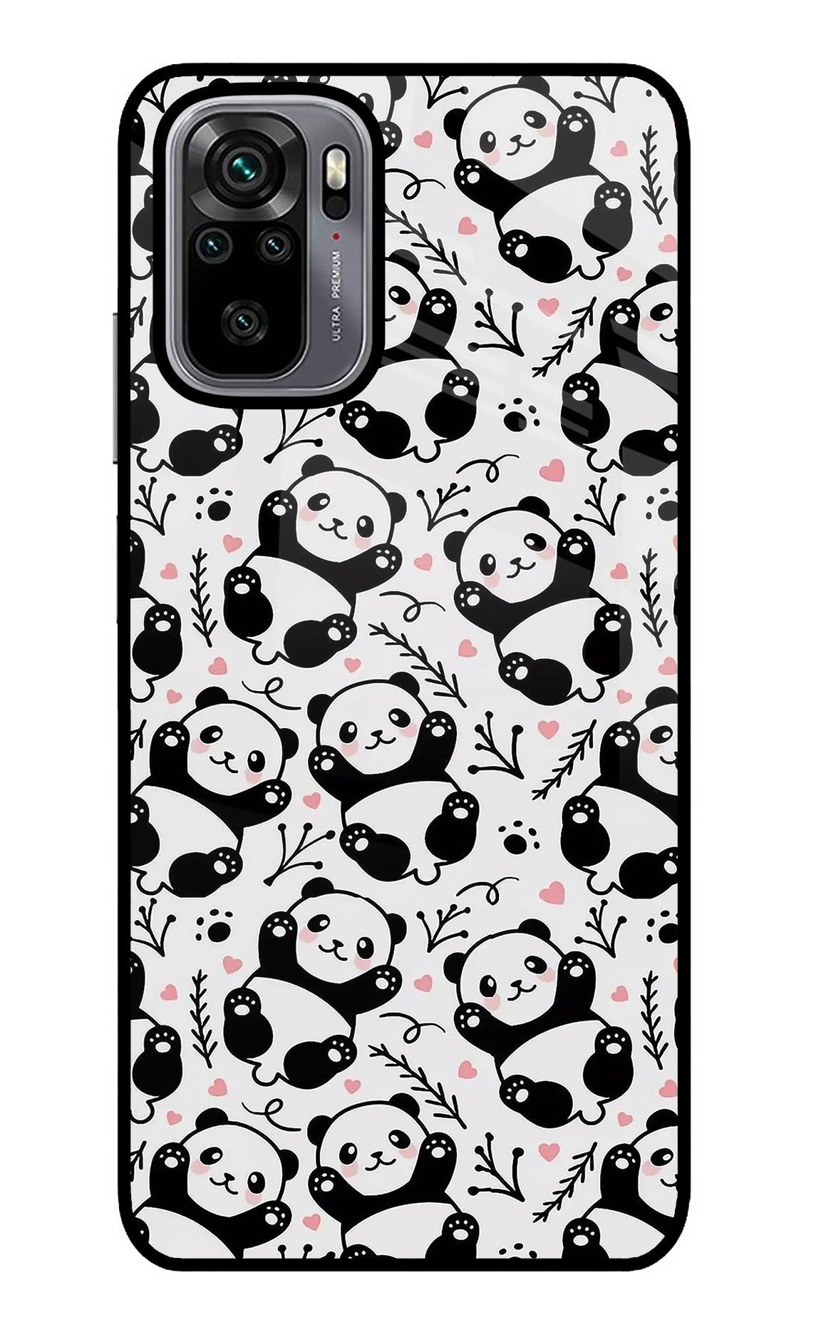 Cute Panda Redmi Note 10/10S Back Cover