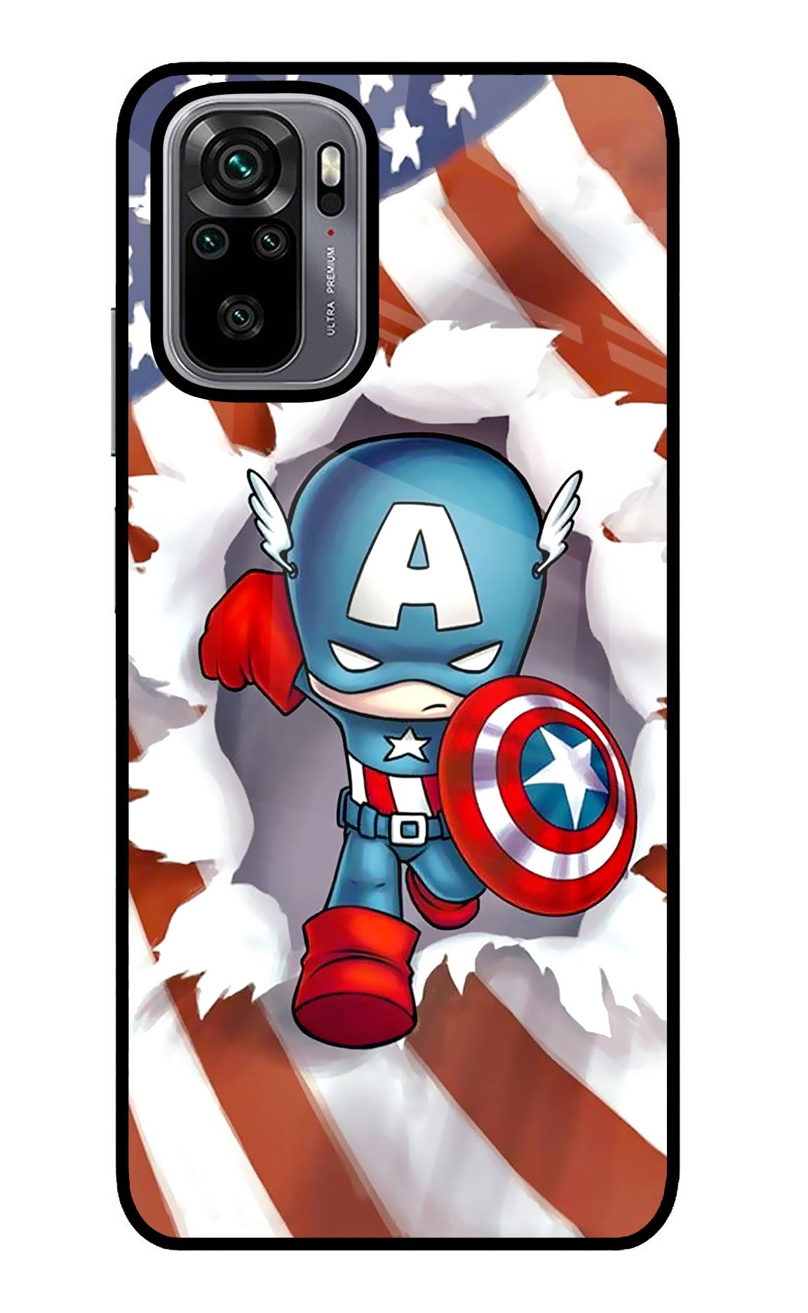 Captain America Redmi Note 10/10S Back Cover