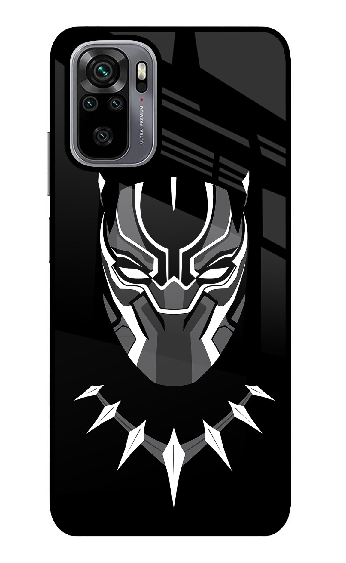 Black Panther Redmi Note 10/10S Glass Case