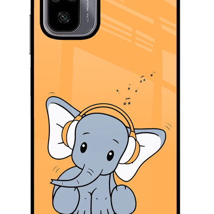 High On Music Redmi Note 10/10S Glass Case