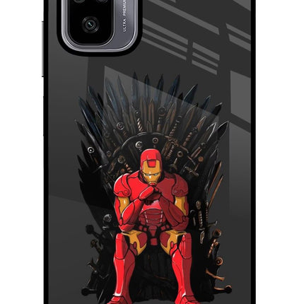 Ironman Throne Redmi Note 10/10S Glass Case