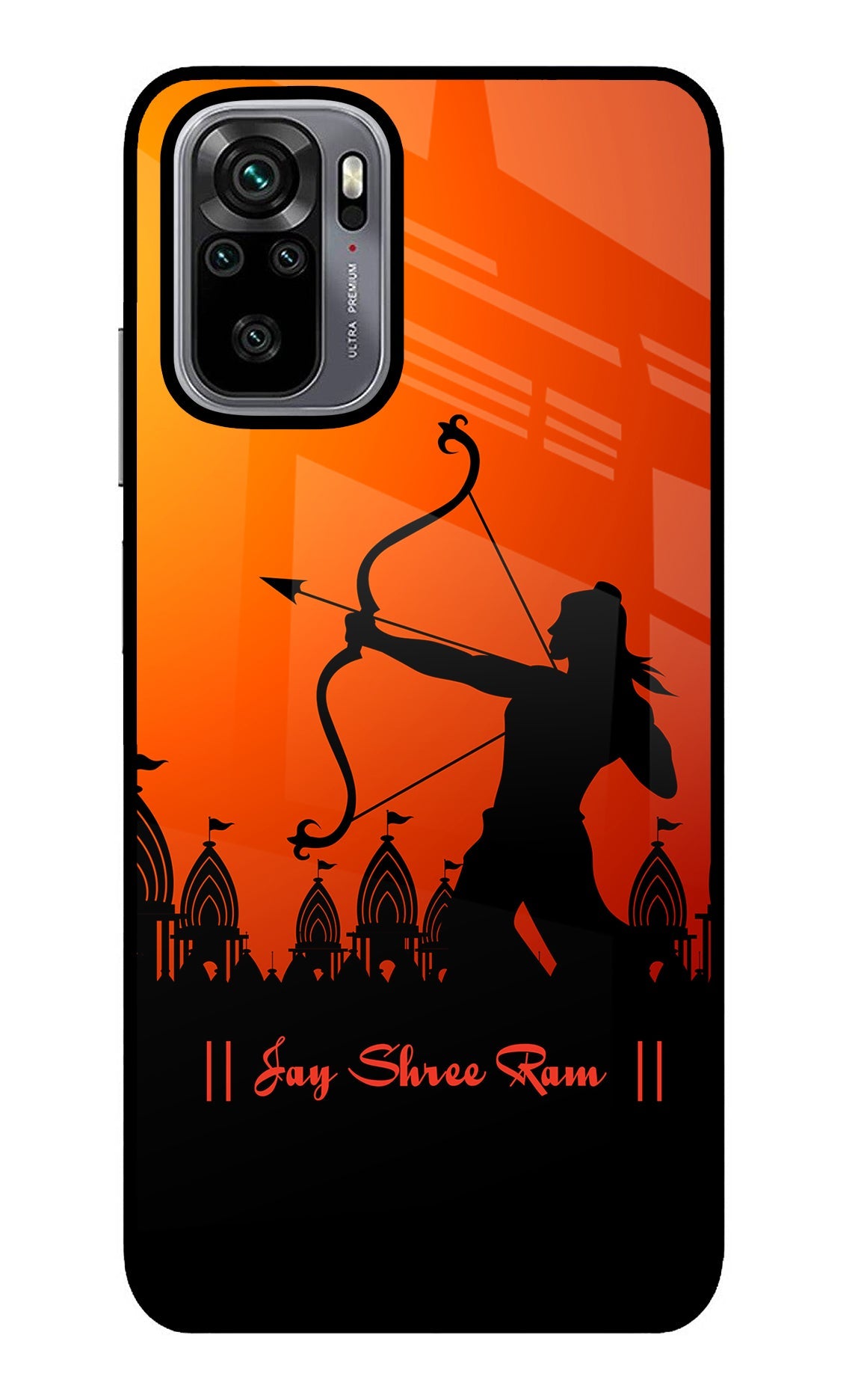 Lord Ram - 4 Redmi Note 10/10S Glass Case