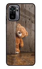 Teddy Wooden Redmi Note 10/10S Glass Case