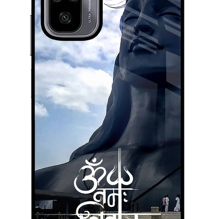Om Namah Shivay Redmi Note 10/10S Glass Case Back Cover by Casekaro
