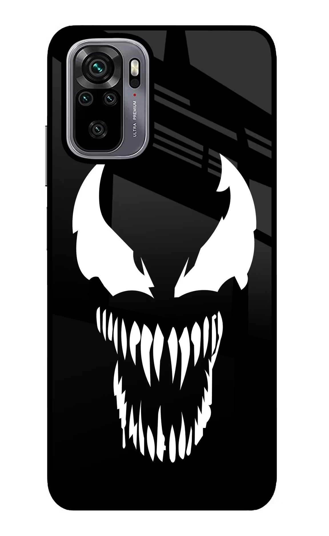 Venom Redmi Note 10/10S Glass Case Back Cover by Casekaro