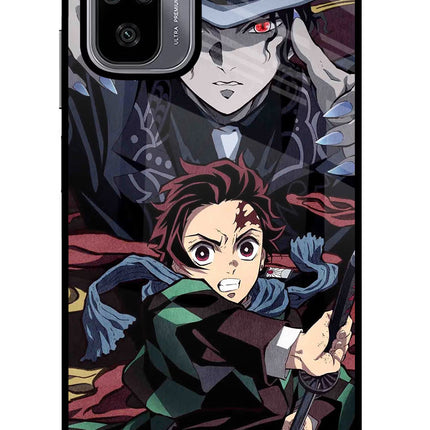 Demon Slayer Redmi Note 10/10S Glass Case