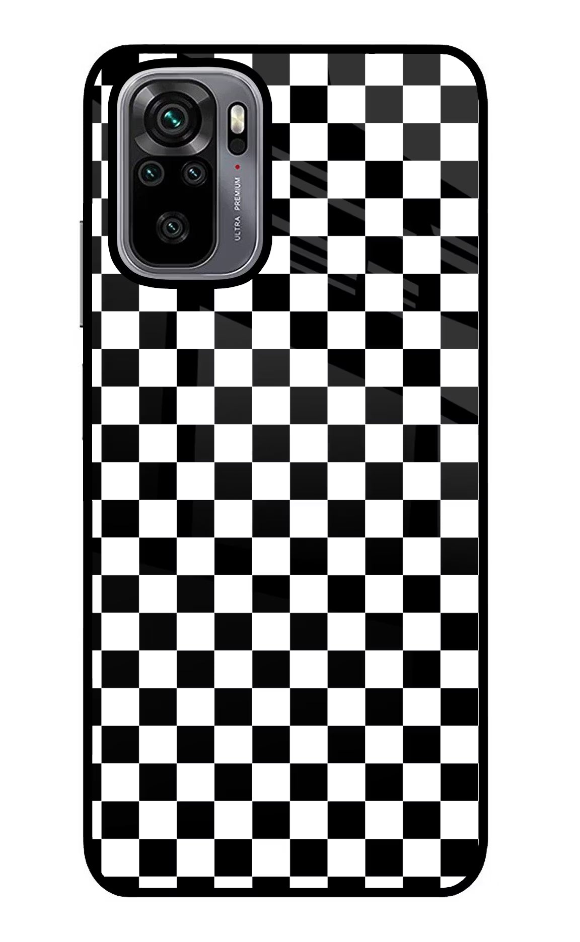 Chess Board Redmi Note 10/10S Glass Case Back Cover by Casekaro