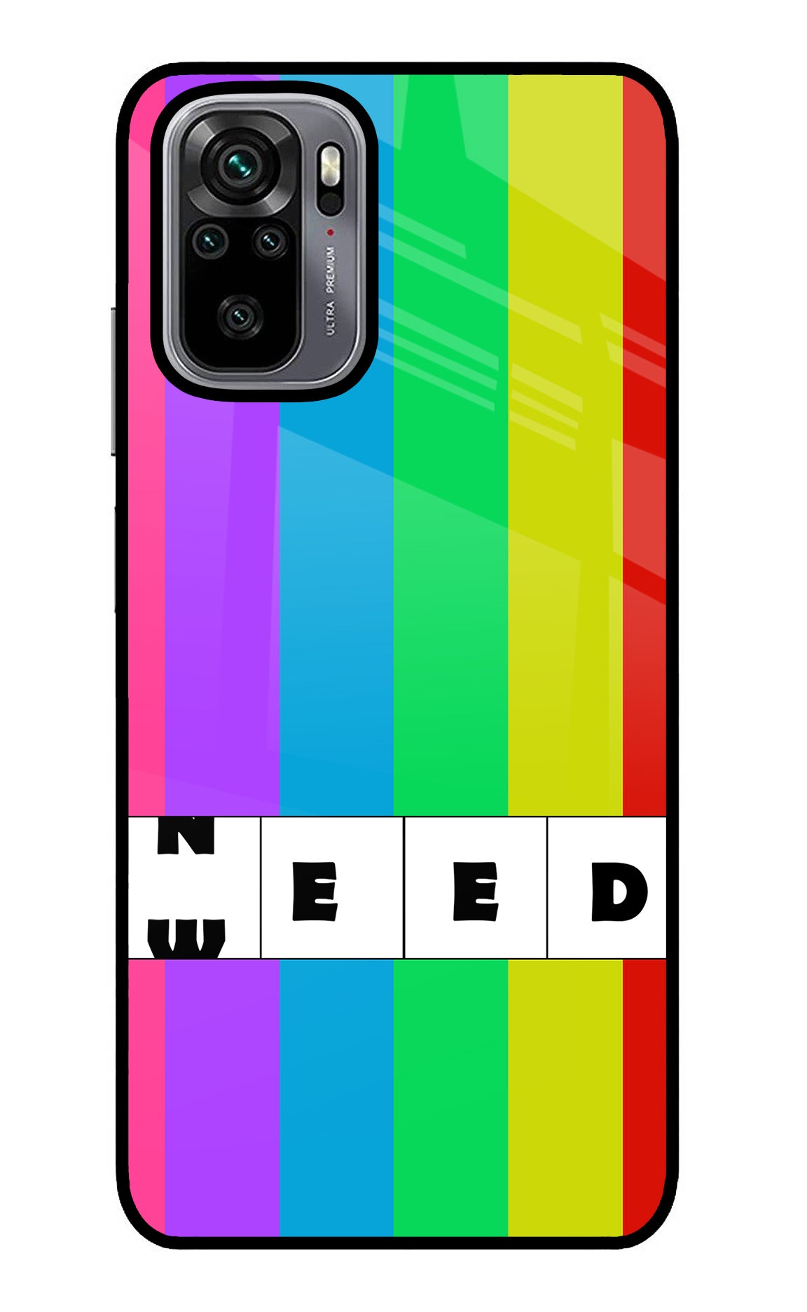 Need Weed Redmi Note 10/10S Back Cover