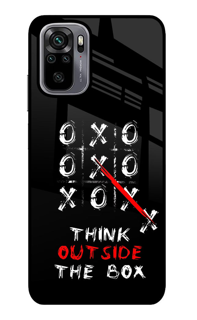 Think out of the BOX Redmi Note 10/10S Glass Case