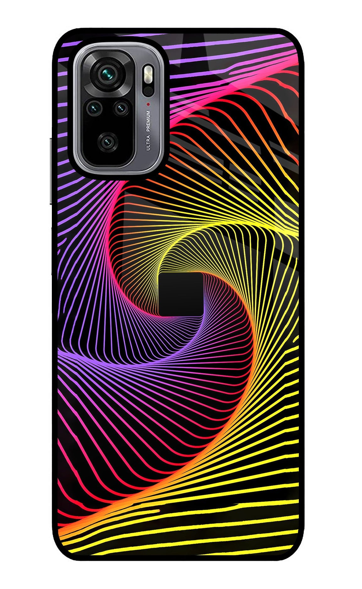 Colorful Strings Redmi Note 10/10S Glass Case