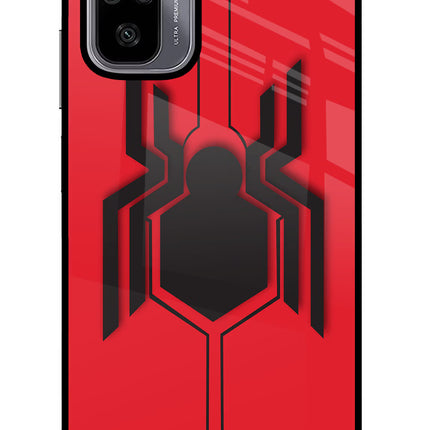 Spider Redmi Note 10/10S Glass Case Back Cover by Casekaro